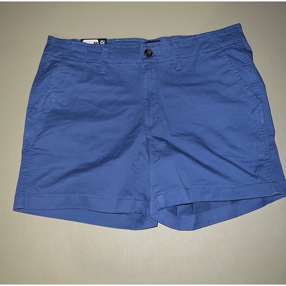 Gap Classic Mid Rise Short Women’s Size 10 Dutch Blue - Picture 1 of 9